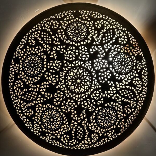 Moroccan Brass Wall Light