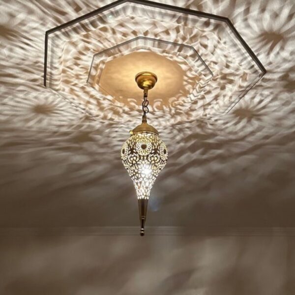Moroccan Brass Chandelier
