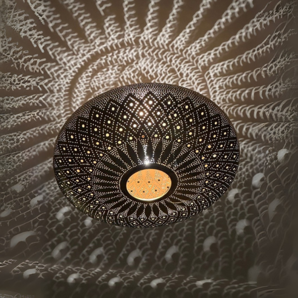 Handcrafted Brass Moroccan Hanging Light