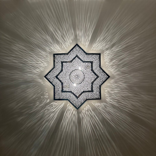Moroccan Brass Wall Light